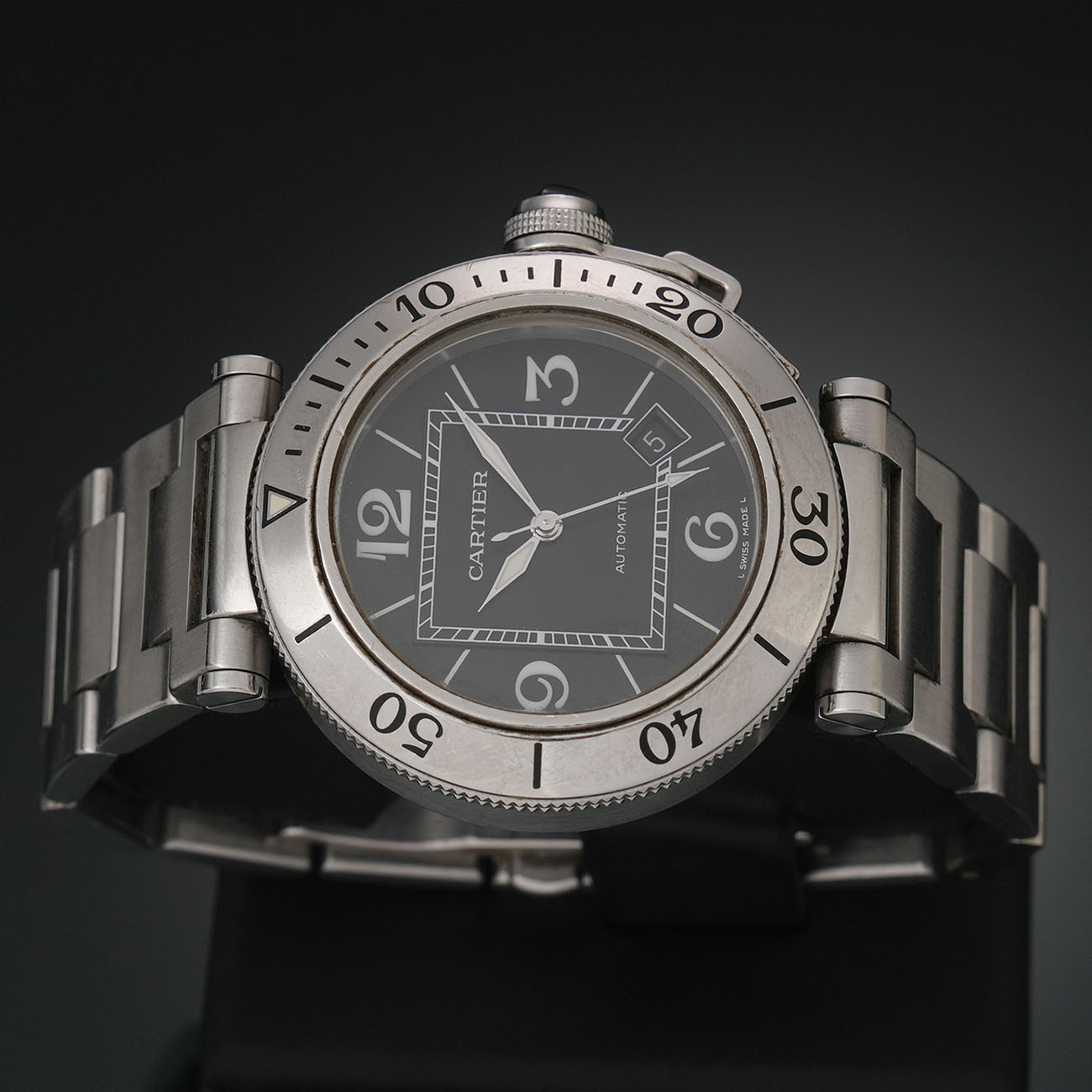 CARTIER(USED)까르띠에 파샤 씨타이머 W31077M7