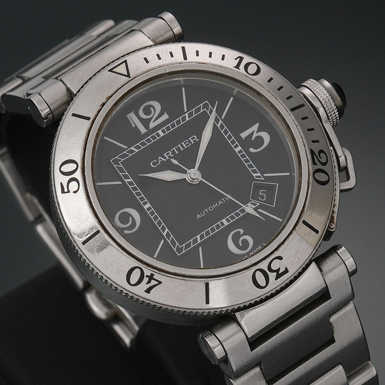 CARTIER(USED)까르띠에 파샤 씨타이머 W31077M7