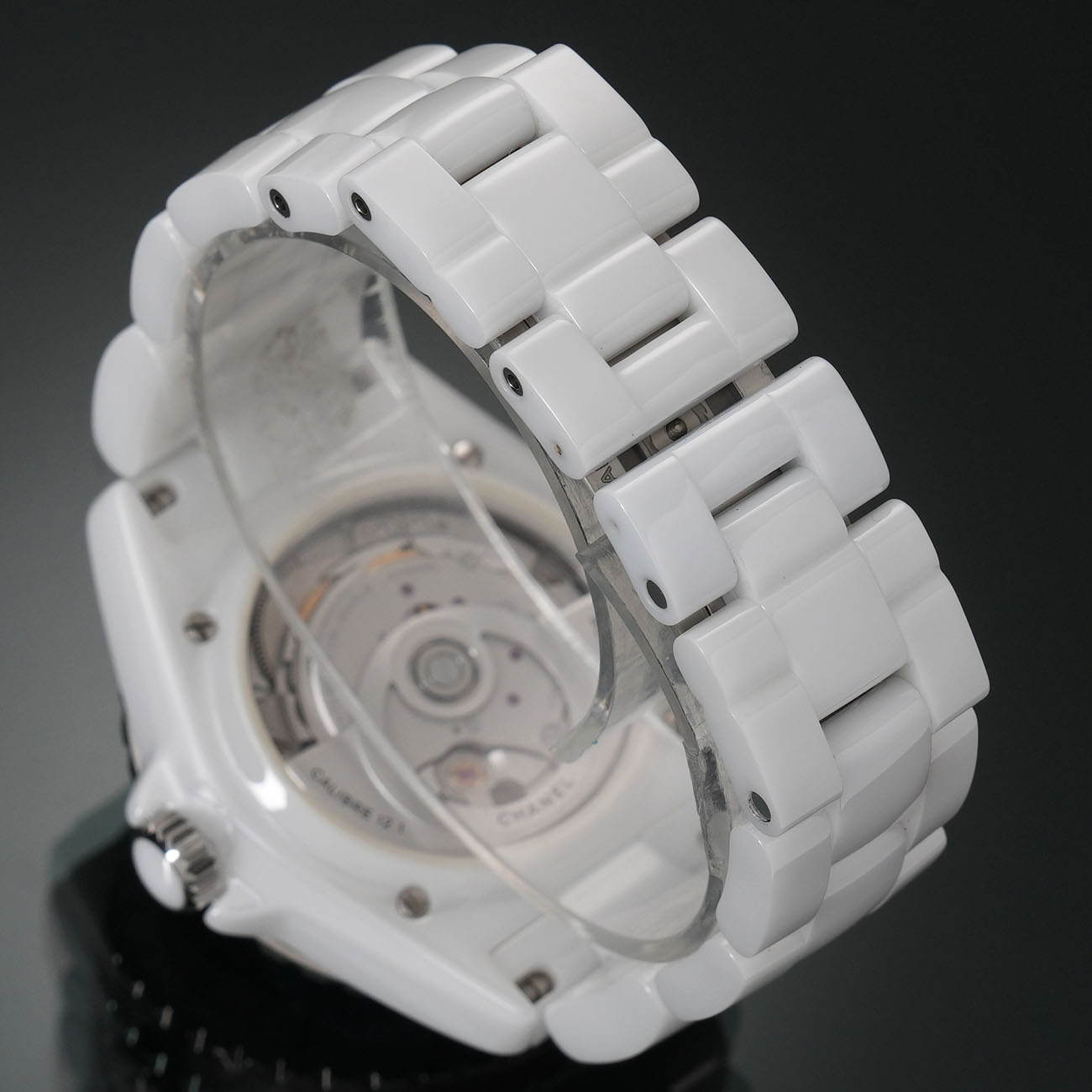 CHANEL(USED)샤넬 J12 칼리버 12.1 화이트 세라믹 오토매틱
