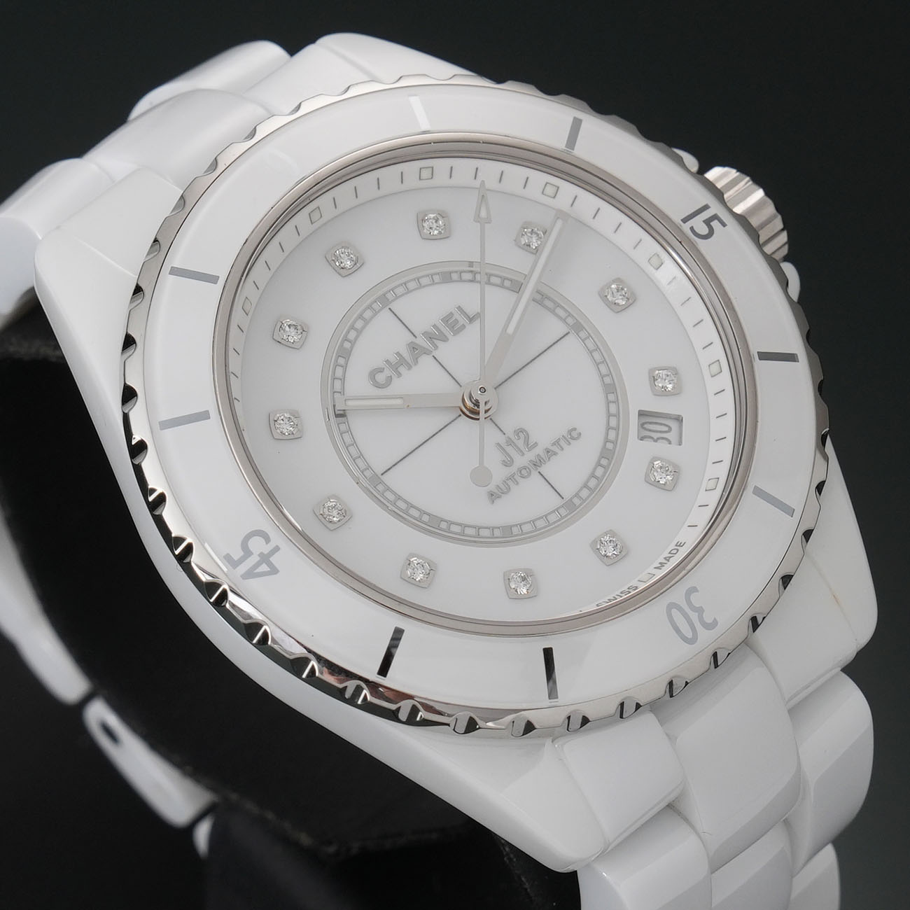CHANEL(USED)샤넬 J12 41mm 화이트세라믹 오토 12P 워치