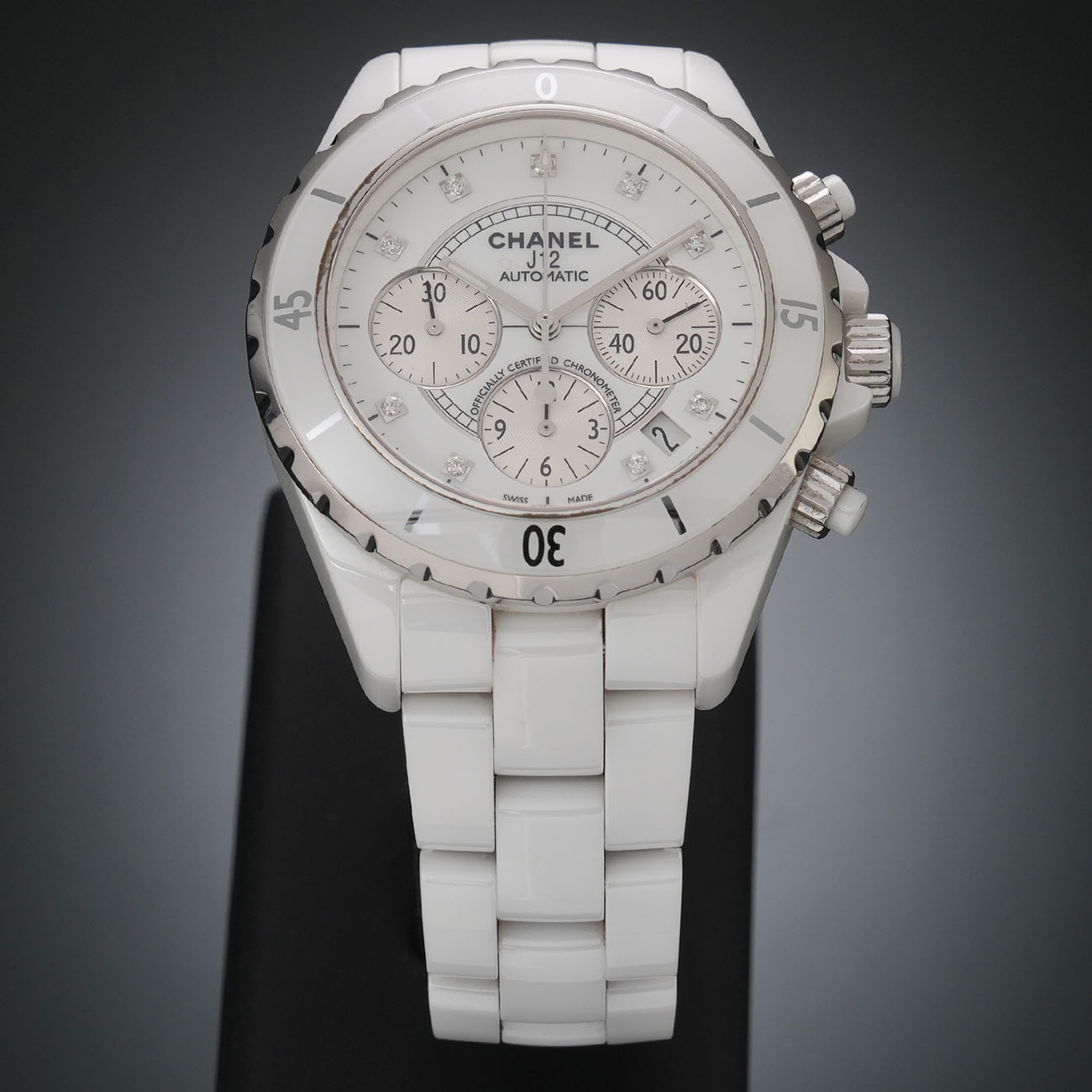 CHANEL(USED)샤넬 H2009 J12 크로노 41