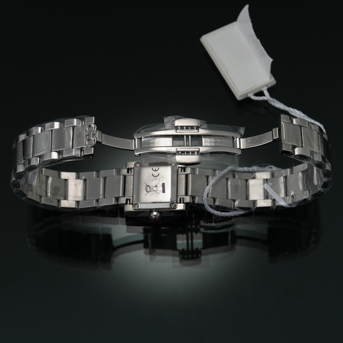 FERRAGAMO(USED)페라가모 스퀘어 스틸 워치 SFYC005
