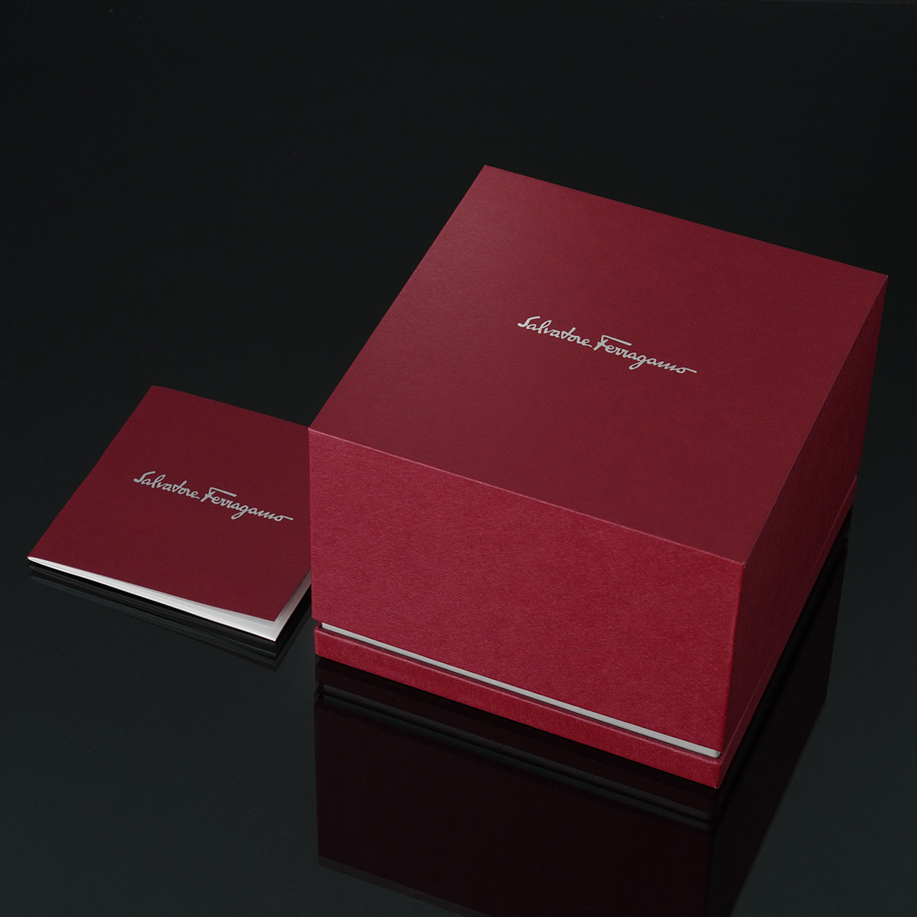 FERRAGAMO(USED)페라가모 스퀘어 스틸 워치 SFYC005
