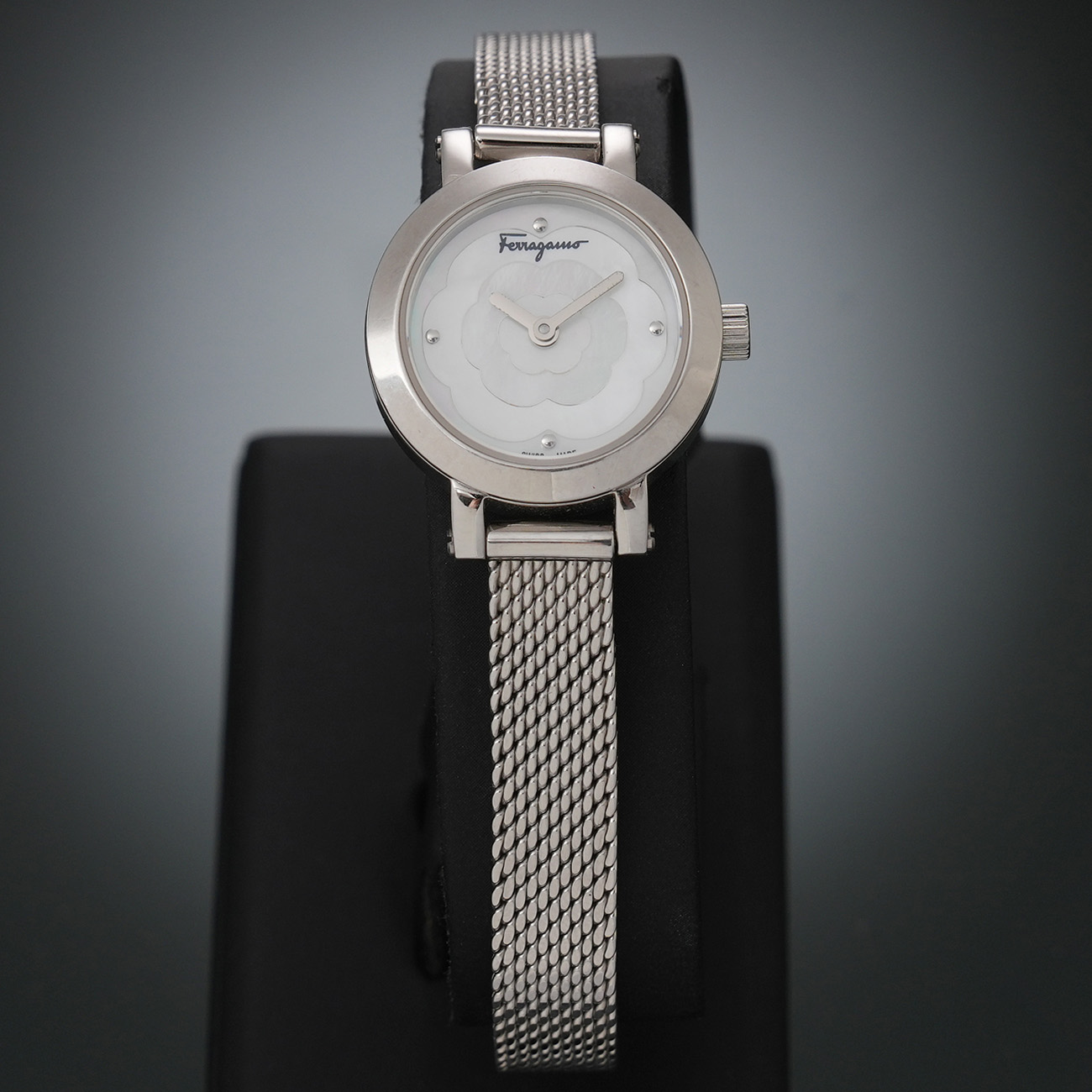 FERRAGAMO(USED)페레가모 SFBX001 여성 메탈 워치