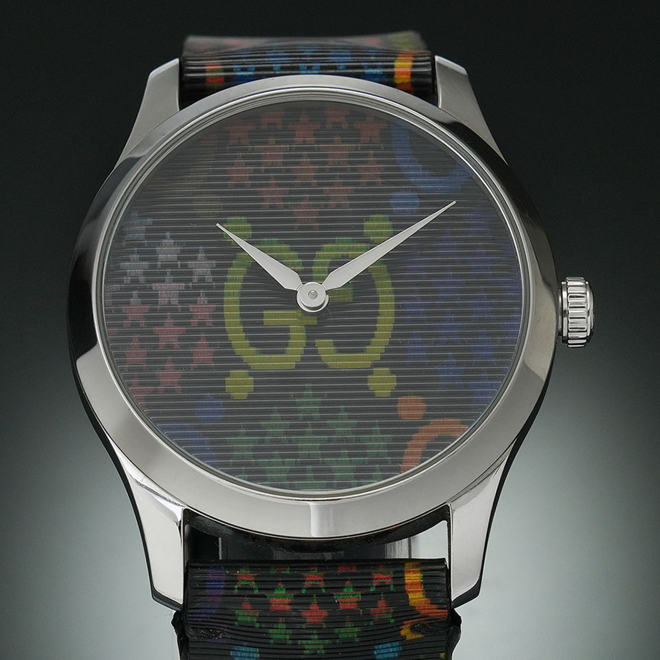 GUCCI(USED)구찌 G 타임리스 멀티컬러 워치 126.4