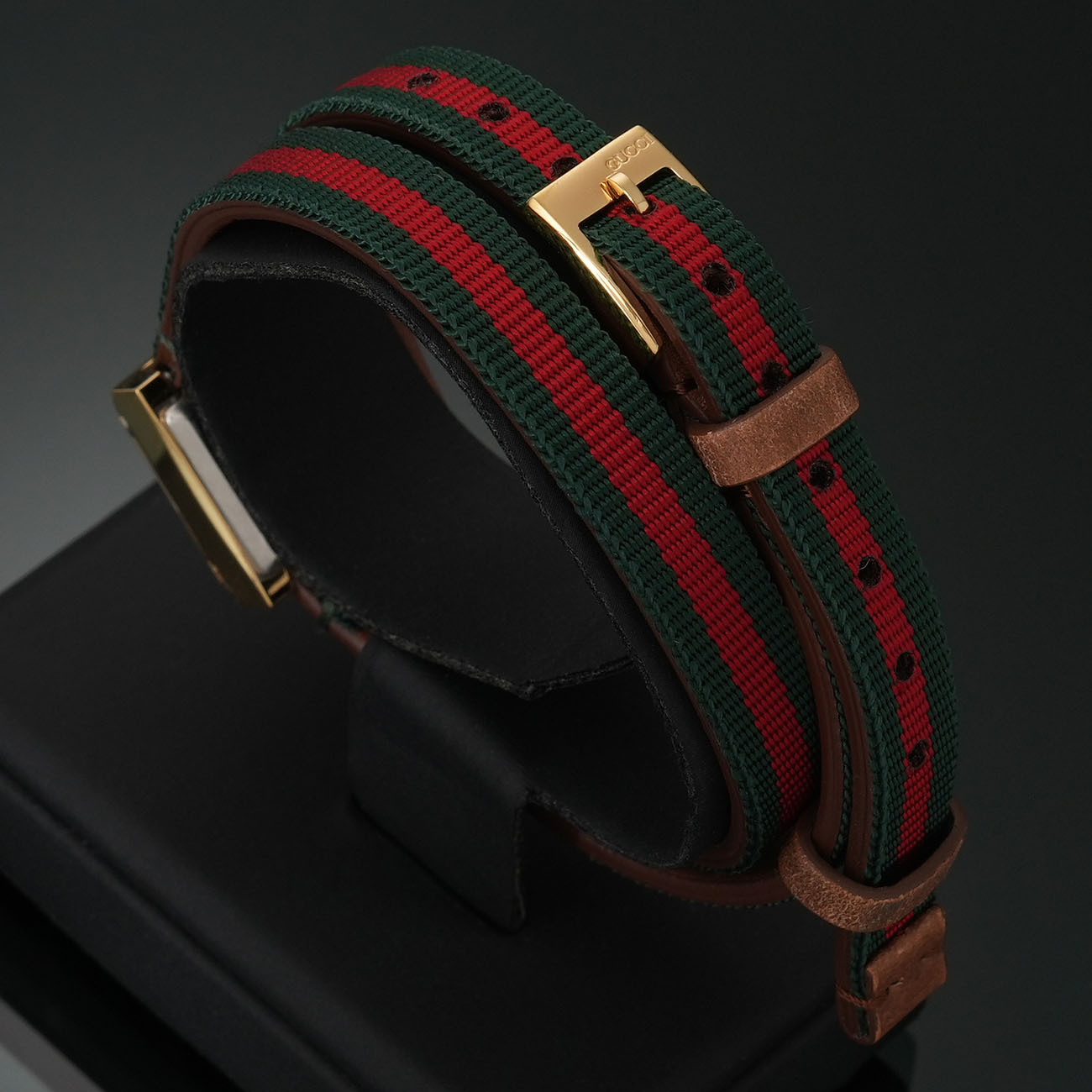 GUCCI(USED)구찌 더블 스트랩 쿼츠