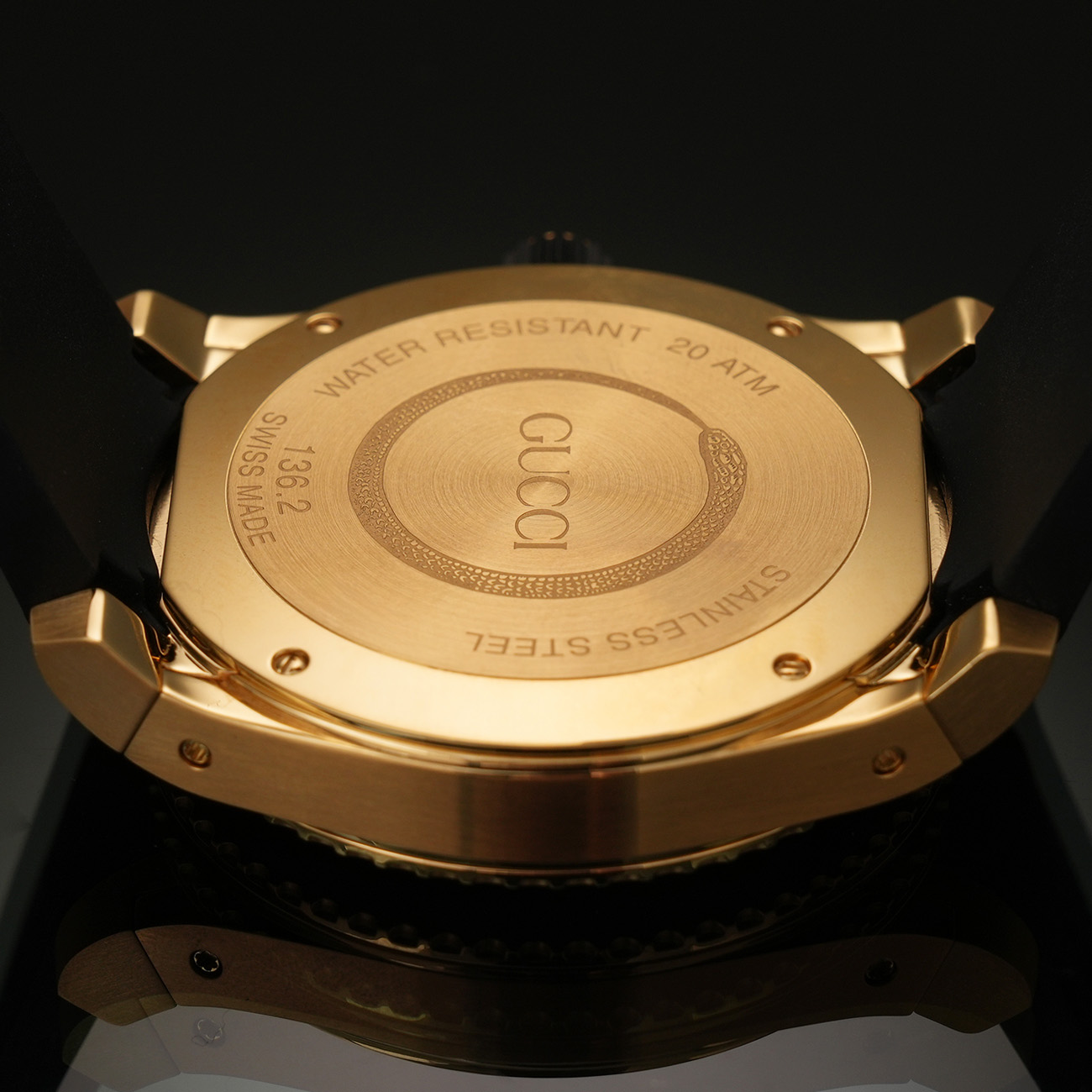 GUCCI(USED)구찌 킹스네이크 다이브 워치 136.2