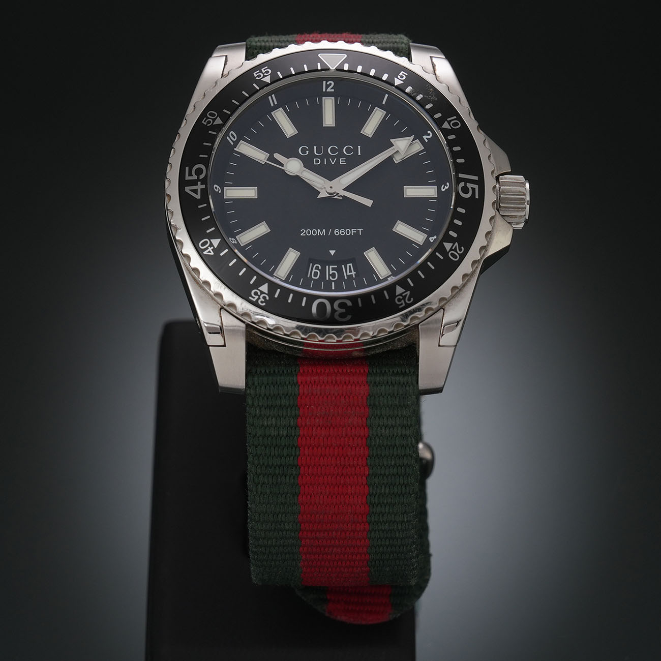 GUCCI(USED)구찌 YA136206 다이브 워치 45