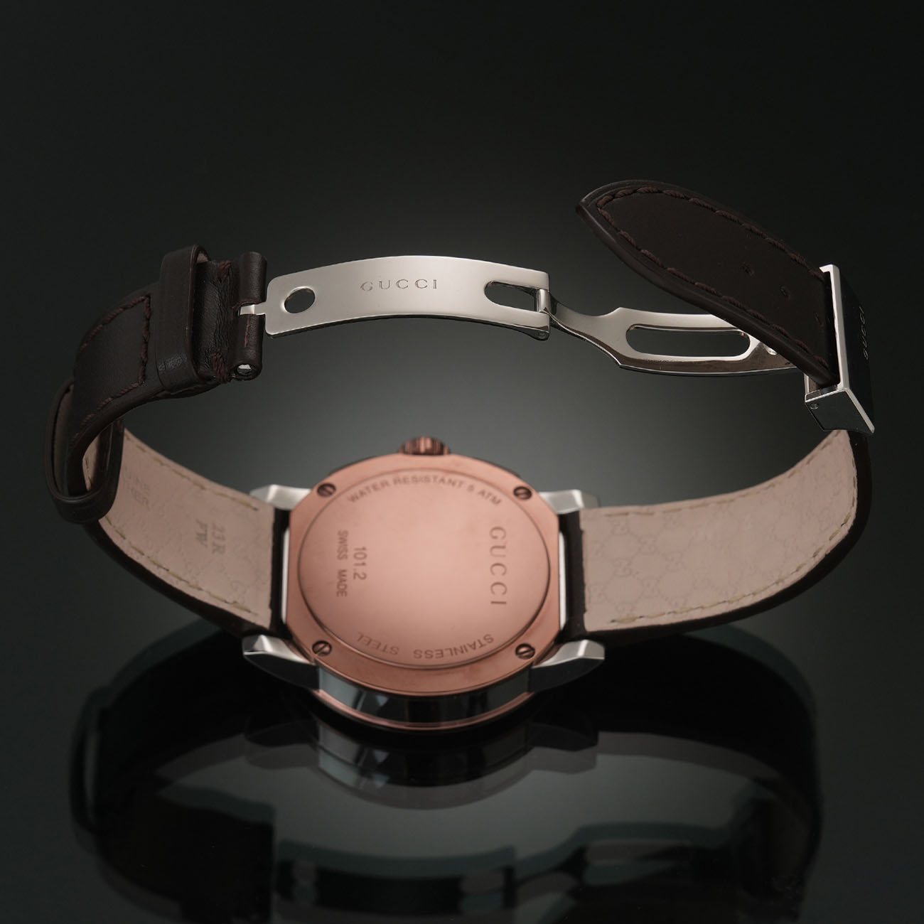GUCCI(USED)구찌 101.2 G 크로노 워치 44mm