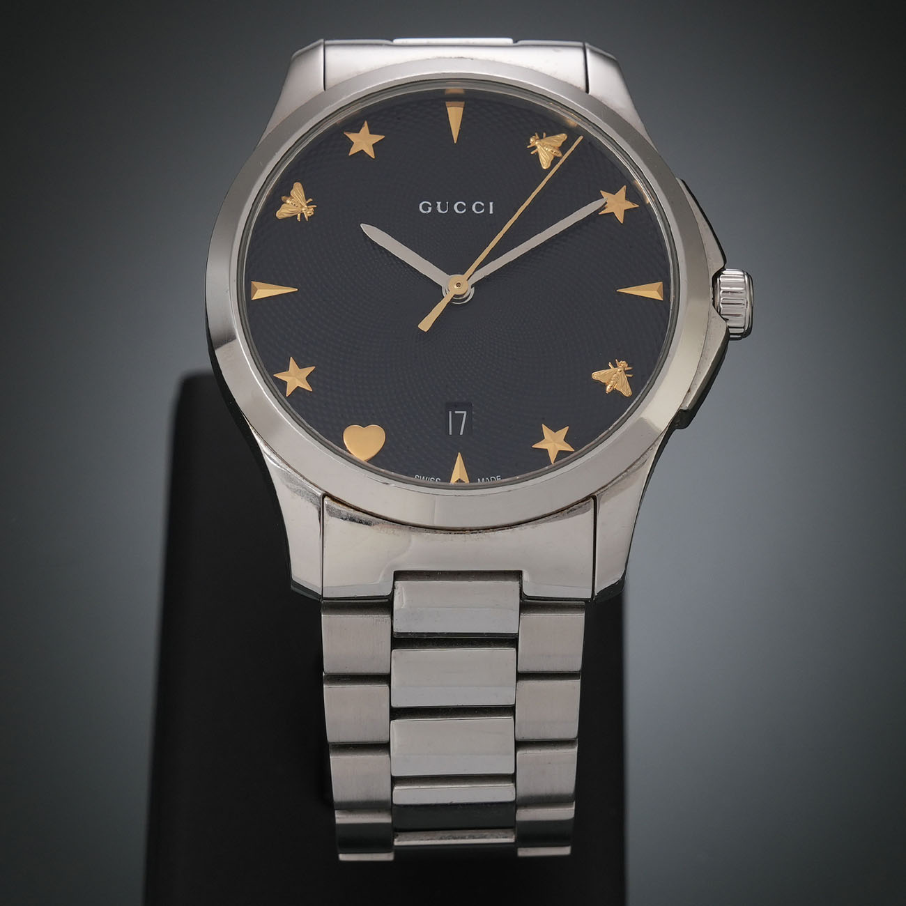 GUCCI(USED)구찌 126.4 스틸 워치 38mm
