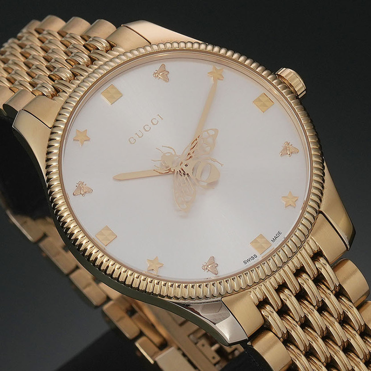 GUCCI(USED)구찌 126.4 꿀벌 워치