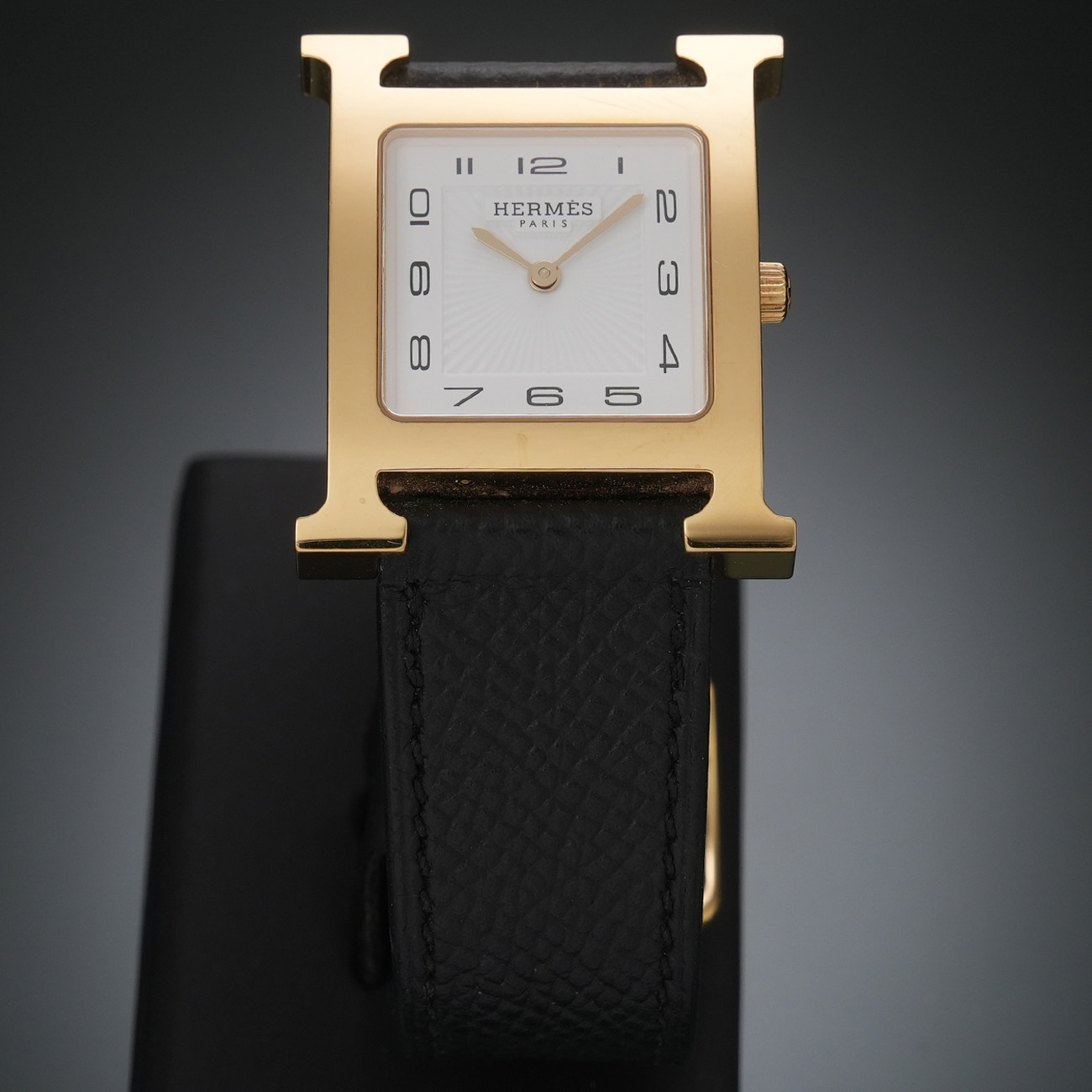 HERMES(USED)에르메스 H아워 미디엄 워치 HH1.501