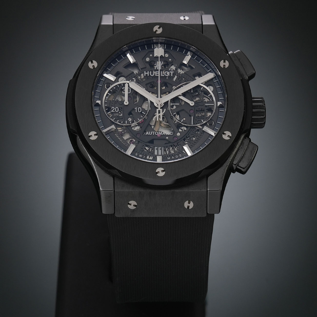 HUBLOT(USED)위블로 클래식 퓨전 에어로 퓨전 45 525.CN.0170.RX
