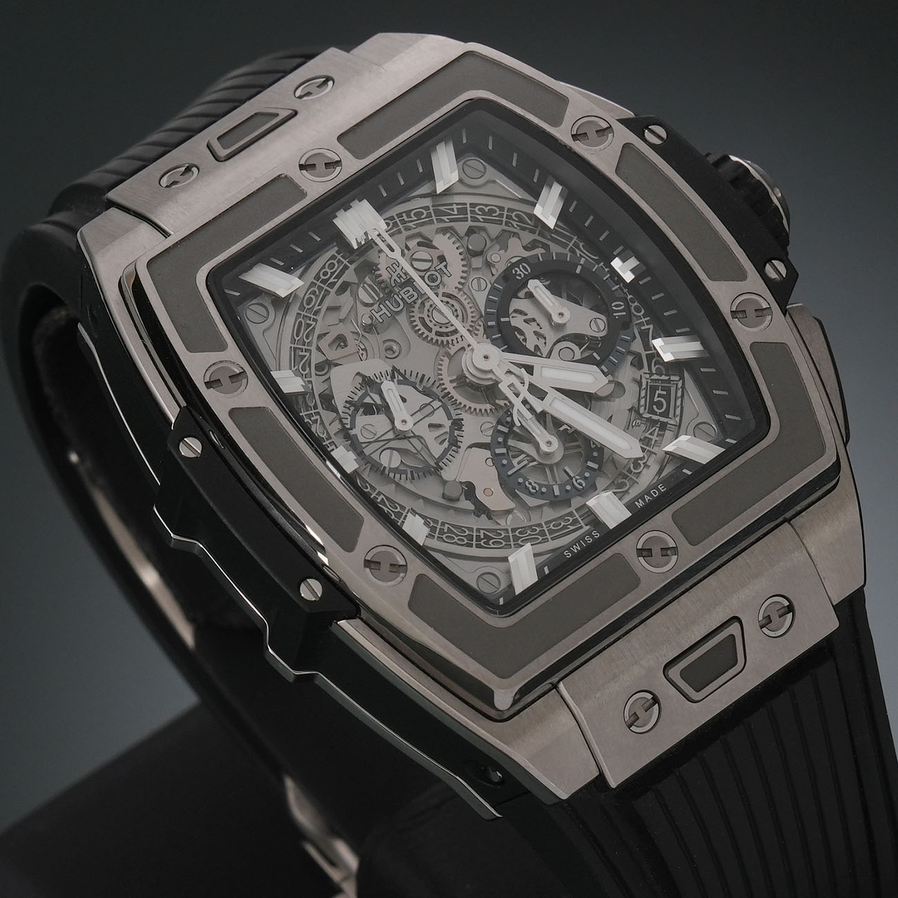 HUBLOT(USED)위블로 스피릿 오브 빅뱅 42MM 티타늄