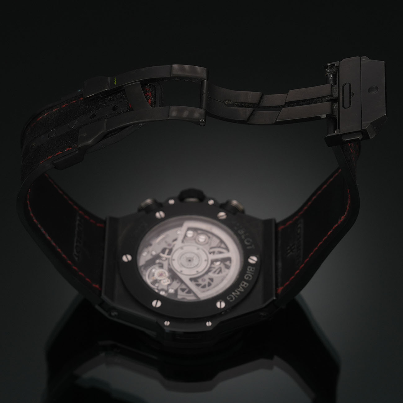 HUBLOT(USED)위블로 유니코 백뱅 블랙매직