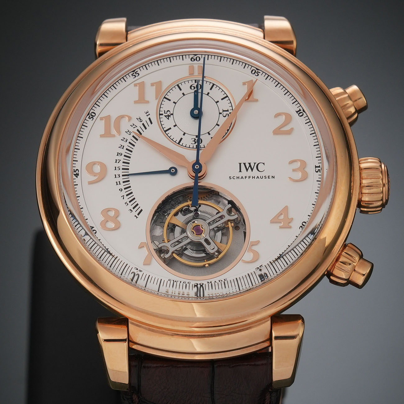 IWC(USED)다빈치 투르비옹 레트로그레이드 크르노 IW393101