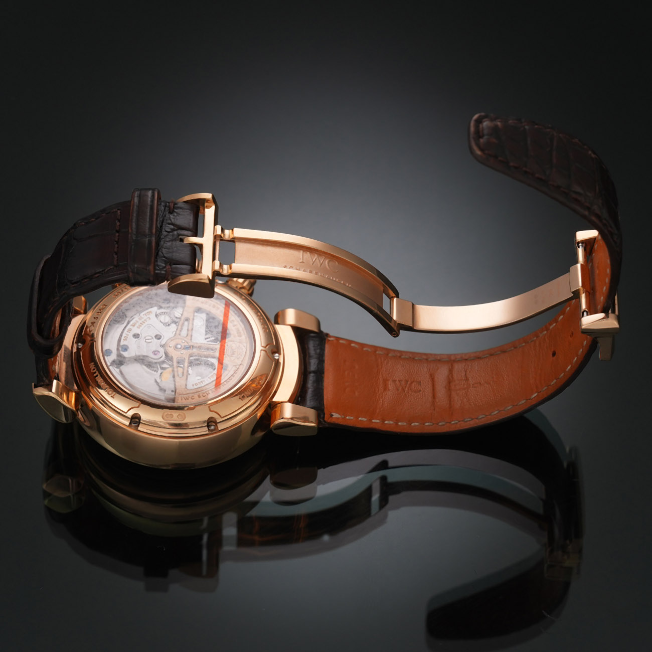 IWC(USED)다빈치 투르비옹 레트로그레이드 크르노 IW393101