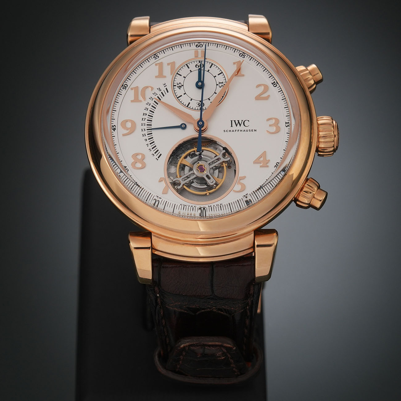 IWC(USED)다빈치 투르비옹 레트로그레이드 크르노 IW393101