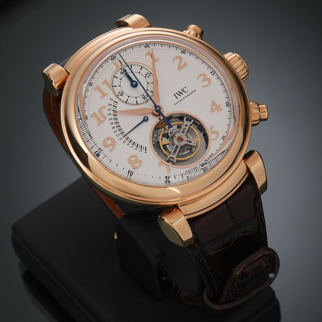 IWC(USED)다빈치 투르비옹 레트로그레이드 크르노 IW393101