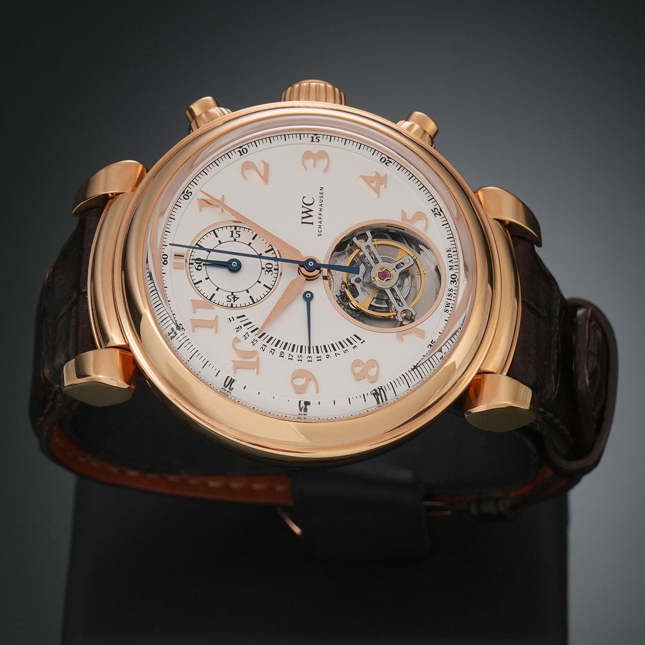 IWC(USED)다빈치 투르비옹 레트로그레이드 크르노 IW393101