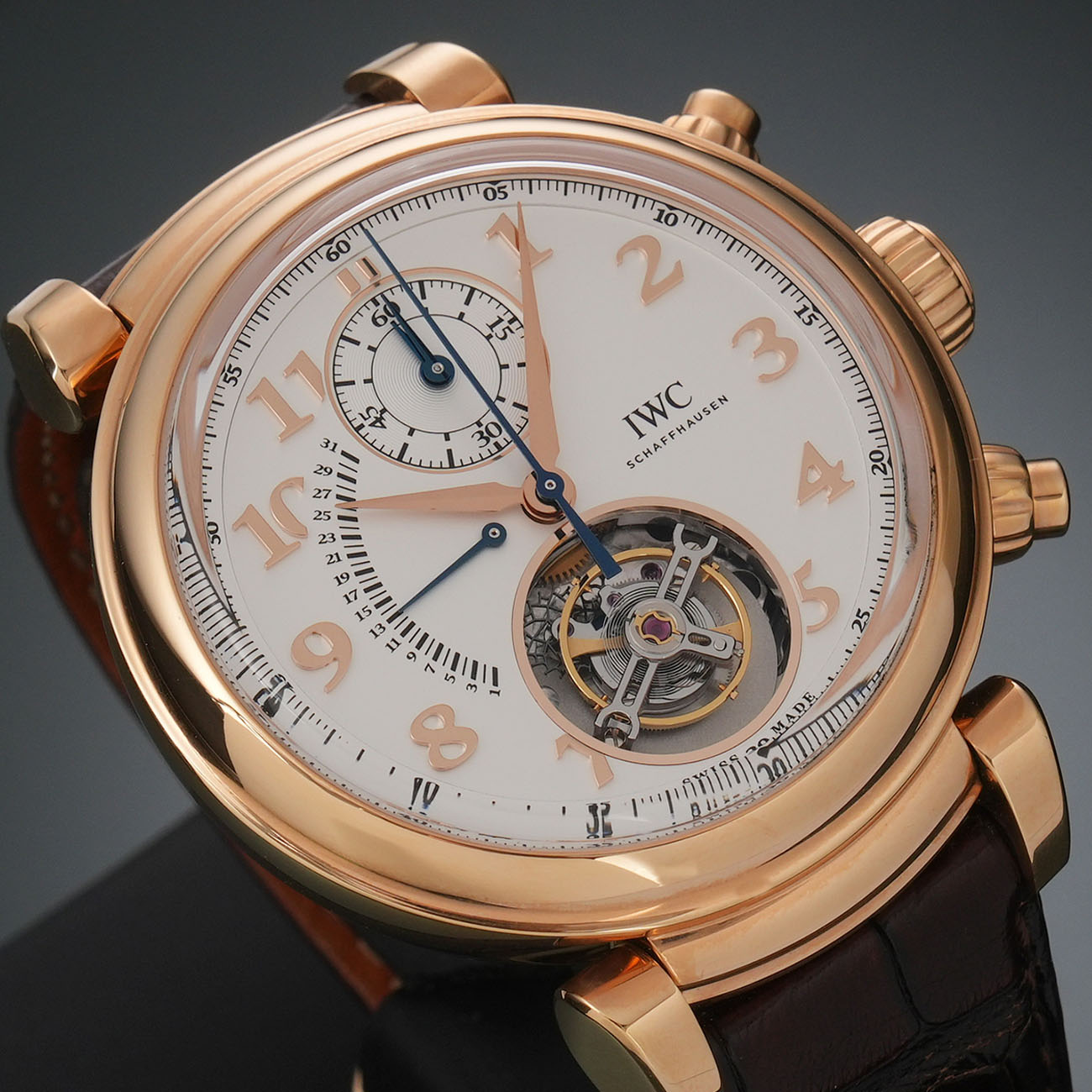 IWC(USED)다빈치 투르비옹 레트로그레이드 크르노 IW393101