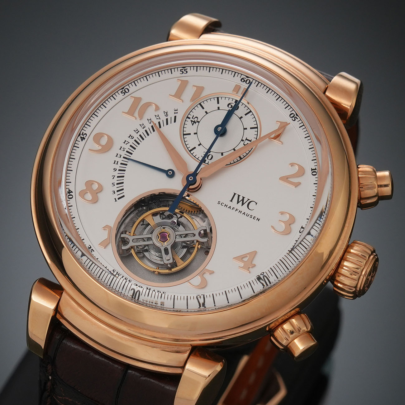 IWC(USED)다빈치 투르비옹 레트로그레이드 크르노 IW393101