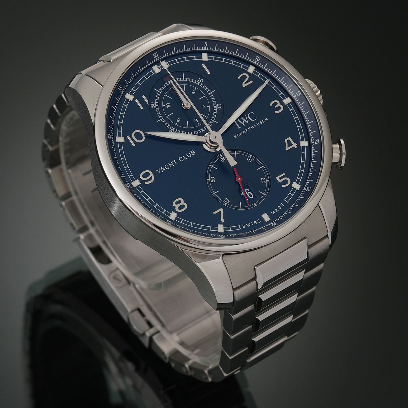 IWC(USED) 포르투기저 요트 클럽 크로노 청판