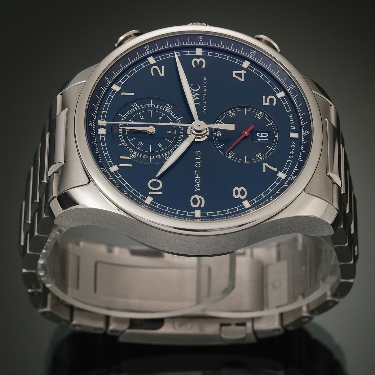 IWC(USED) 포르투기저 요트 클럽 크로노 청판