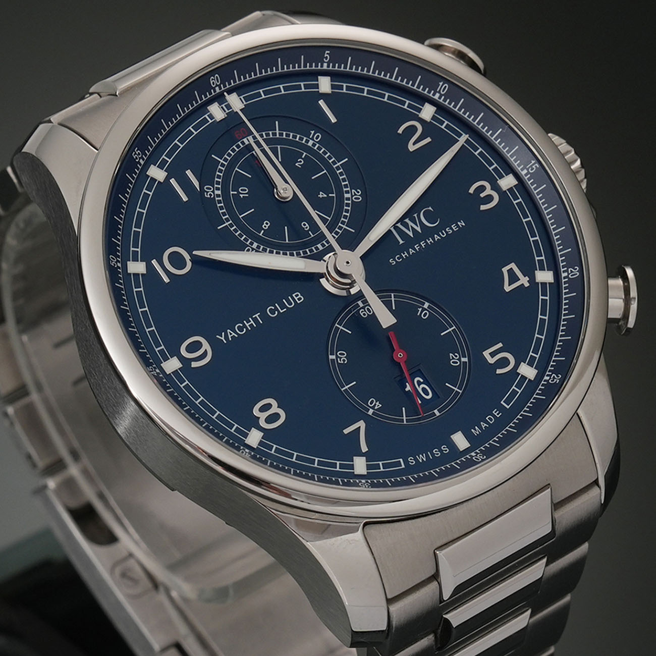 IWC(USED) 포르투기저 요트 클럽 크로노 청판