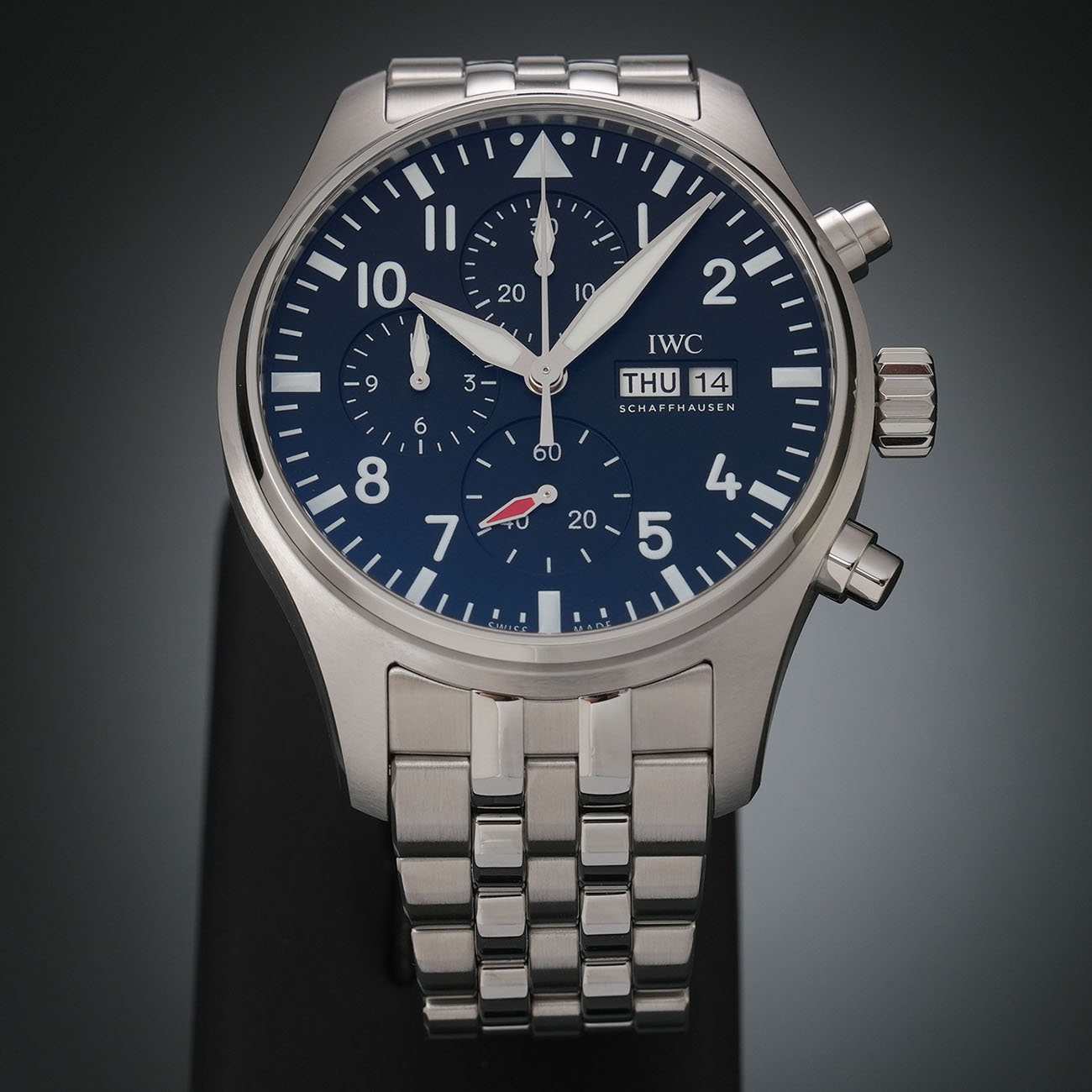 IWC(USED) 파일럿 워치 크로노 IW378002
