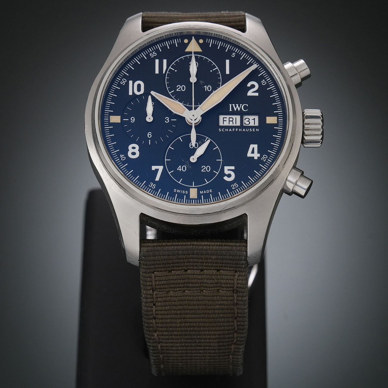 IWC(USED) 파일럿 스핏파이어 크로노그래프 IW387901