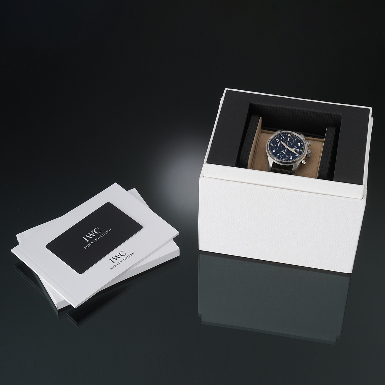 IWC(USED) 파일럿 스핏파이어 크로노그래프 IW387901