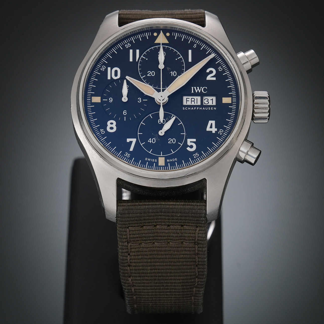 IWC(USED) 파일럿 스핏파이어 크로노그래프 IW387901