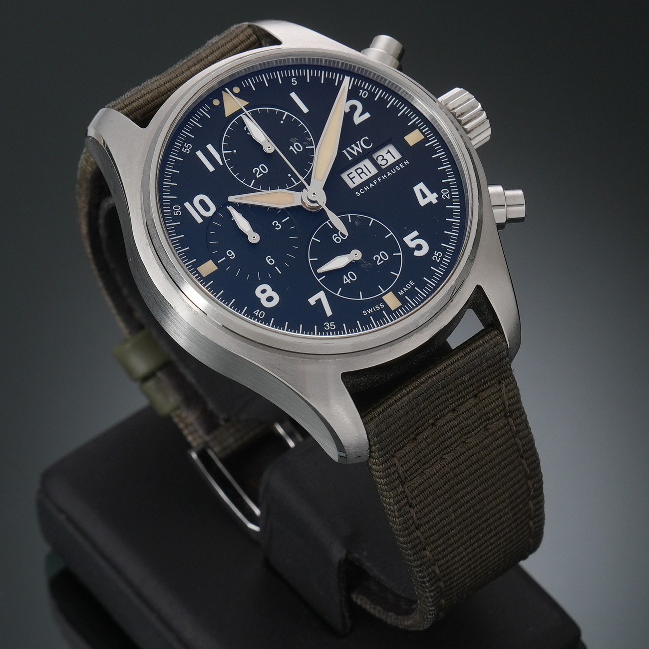 IWC(USED) 파일럿 스핏파이어 크로노그래프 IW387901
