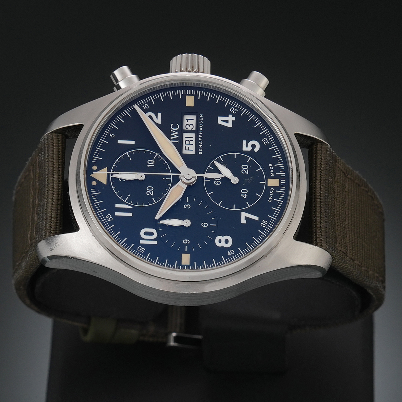 IWC(USED) 파일럿 스핏파이어 크로노그래프 IW387901