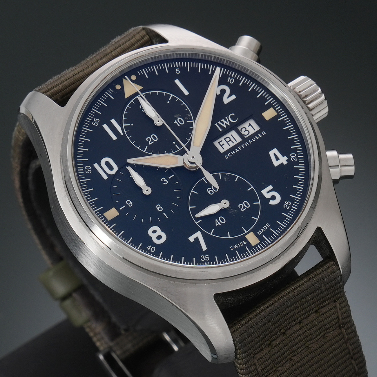 IWC(USED) 파일럿 스핏파이어 크로노그래프 IW387901