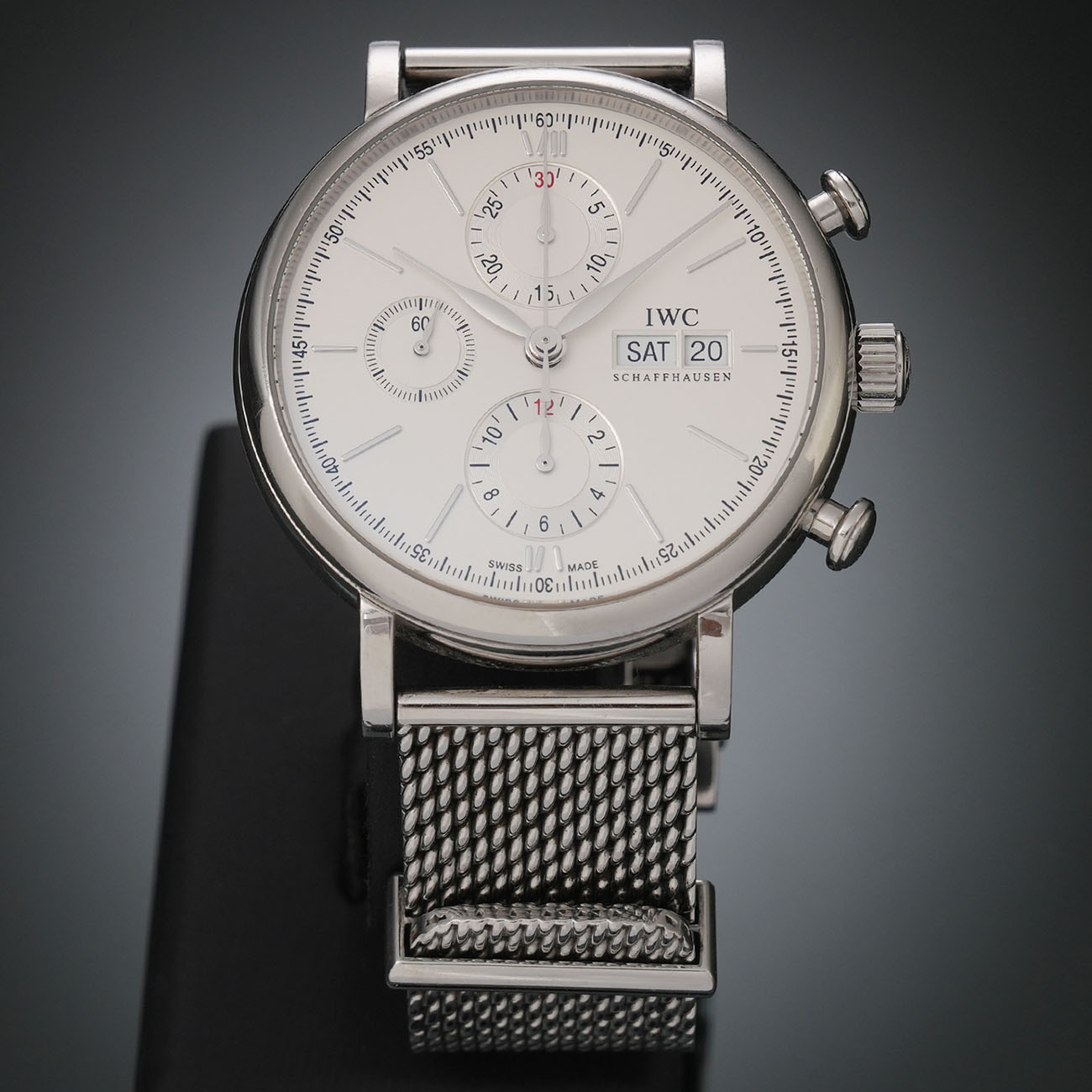 IWC(USED) 포르토피노 크로노 스틸 오토