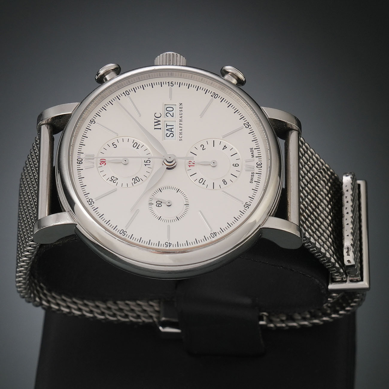 IWC(USED) 포르토피노 크로노 스틸 오토