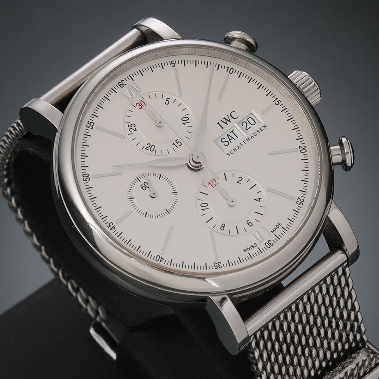 IWC(USED) 포르토피노 크로노 스틸 오토