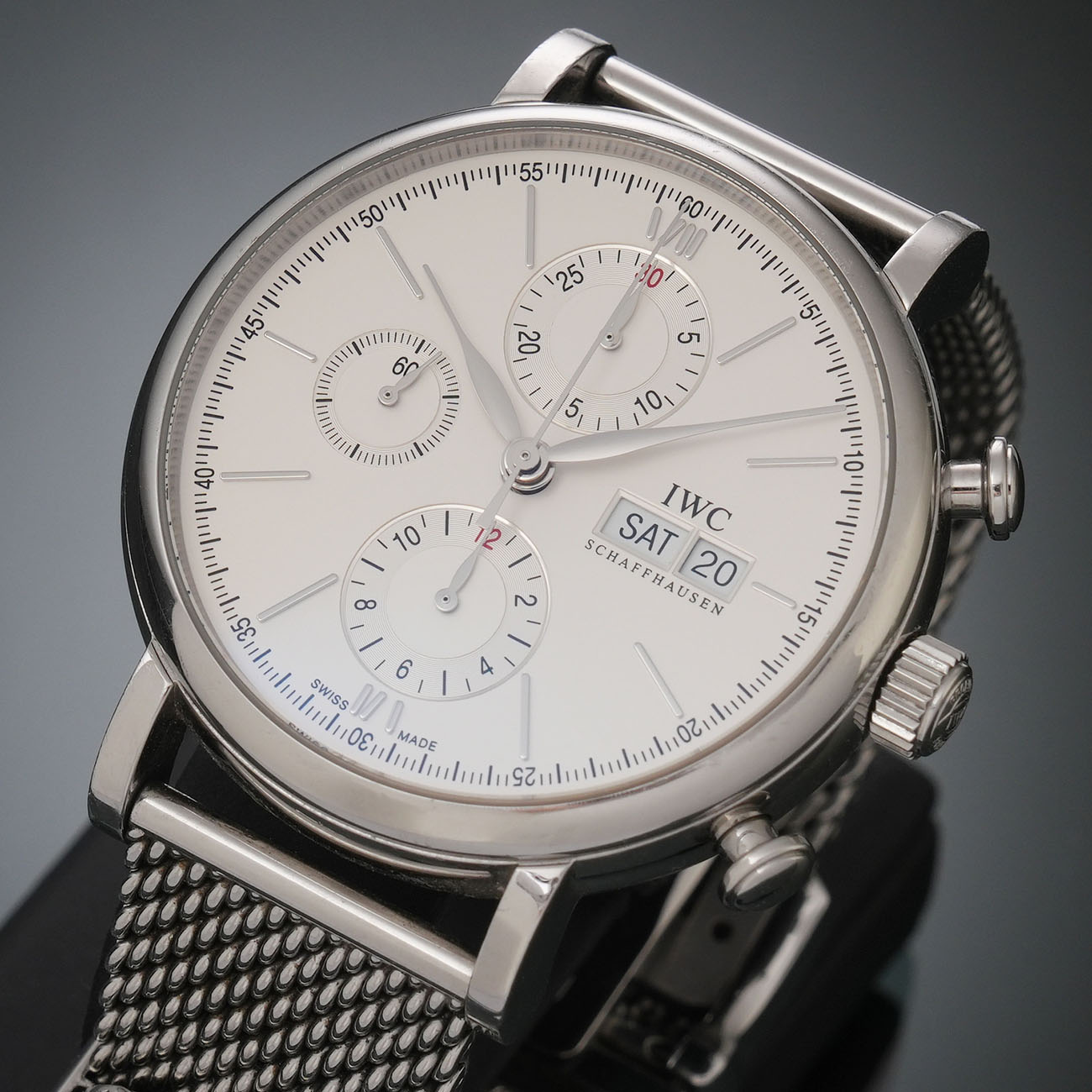 IWC(USED) 포르토피노 크로노 스틸 오토