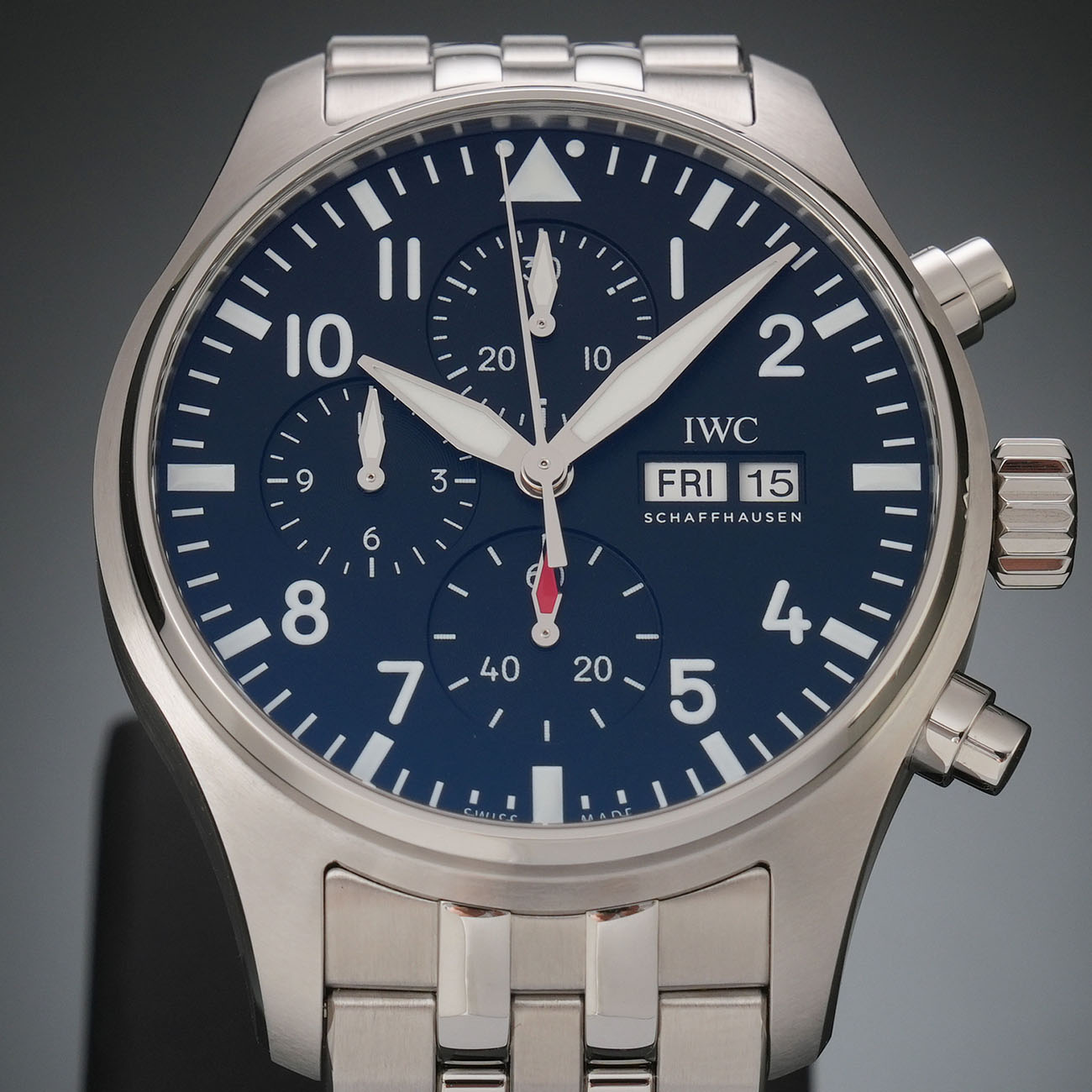IWC(USED) 파일럿 워치 크로노 IW378002