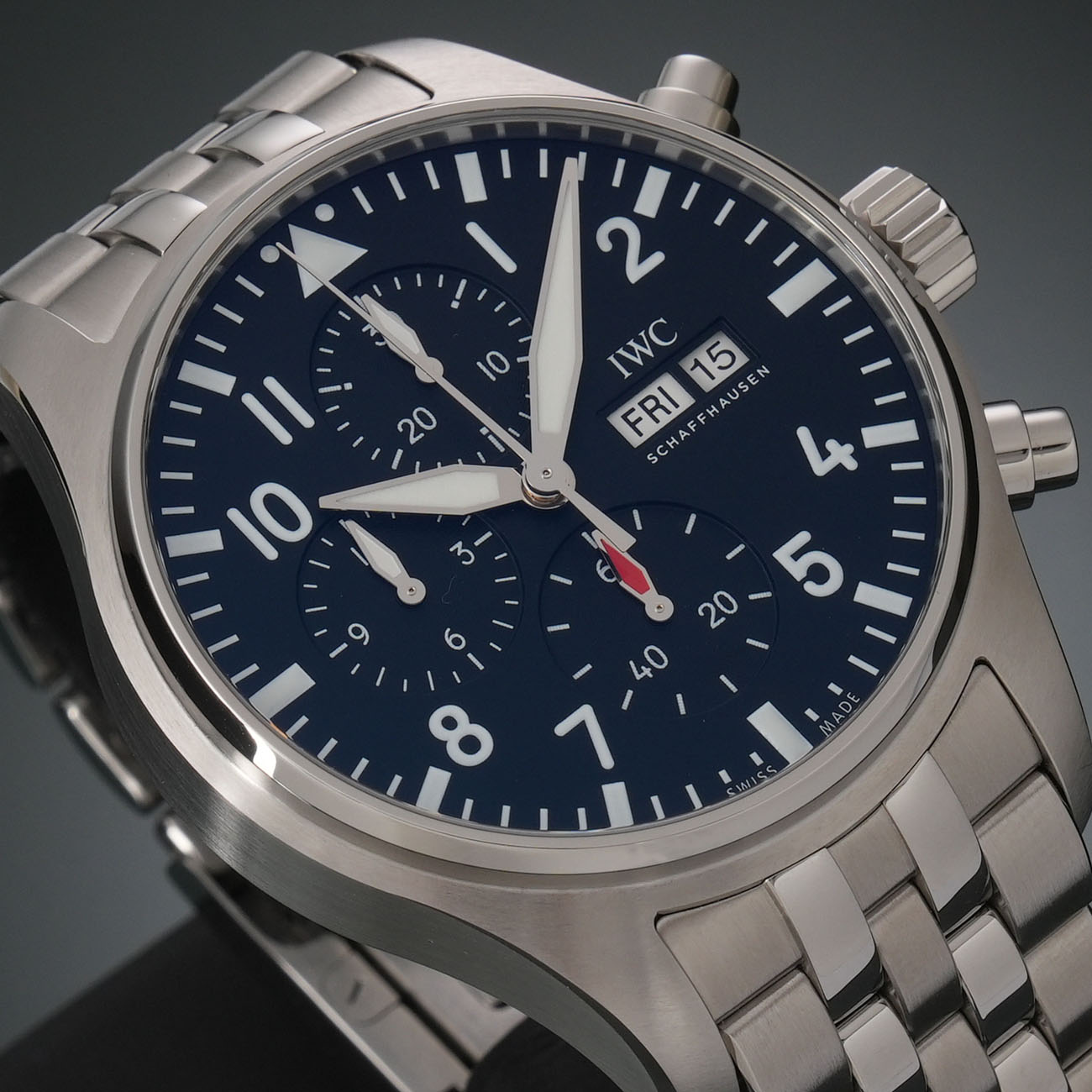IWC(USED) 파일럿 워치 크로노 IW378002