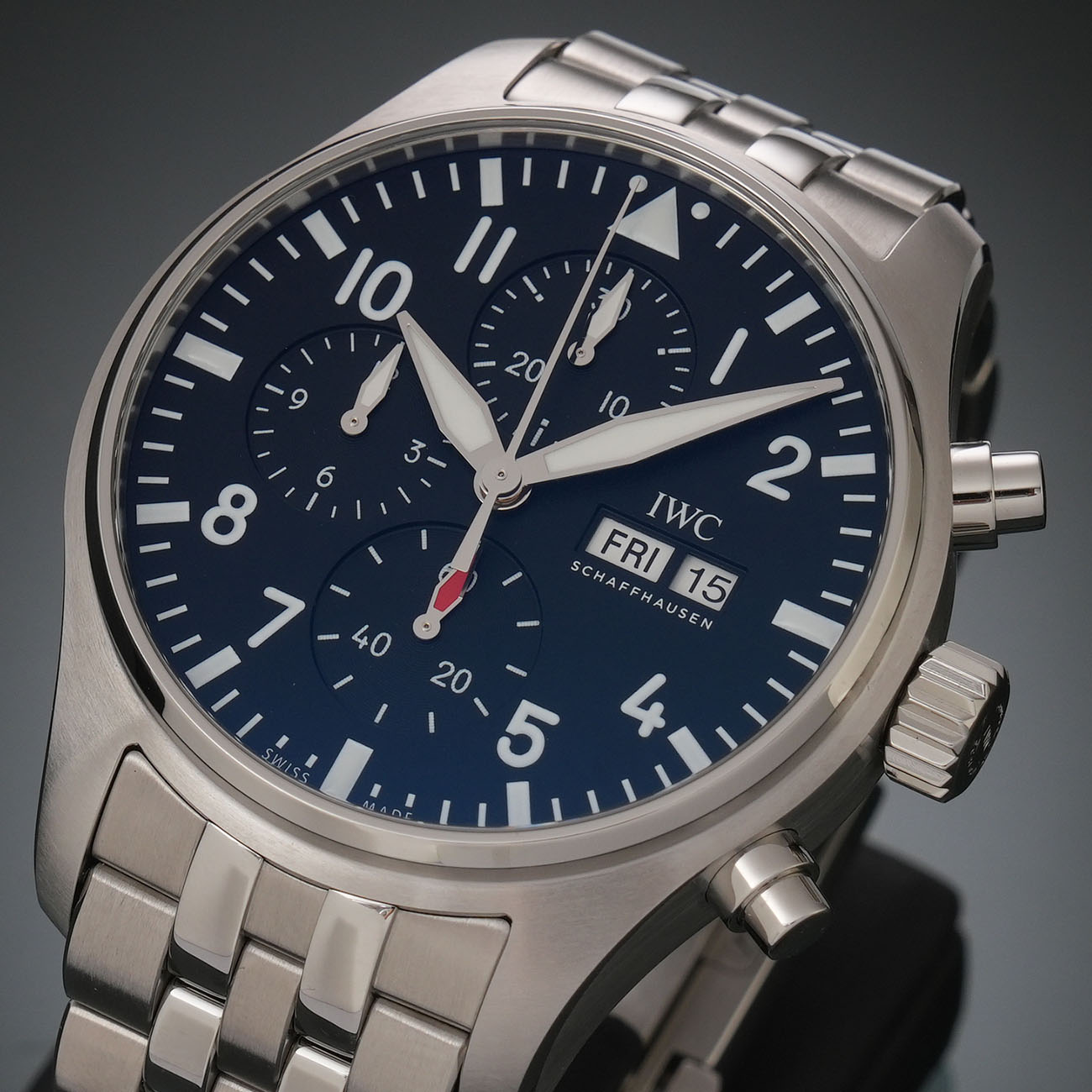 IWC(USED) 파일럿 워치 크로노 IW378002
