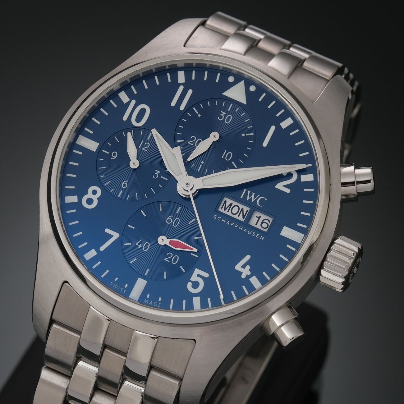 IWC(USED) 파일럿 워치 크로노41 IW388102