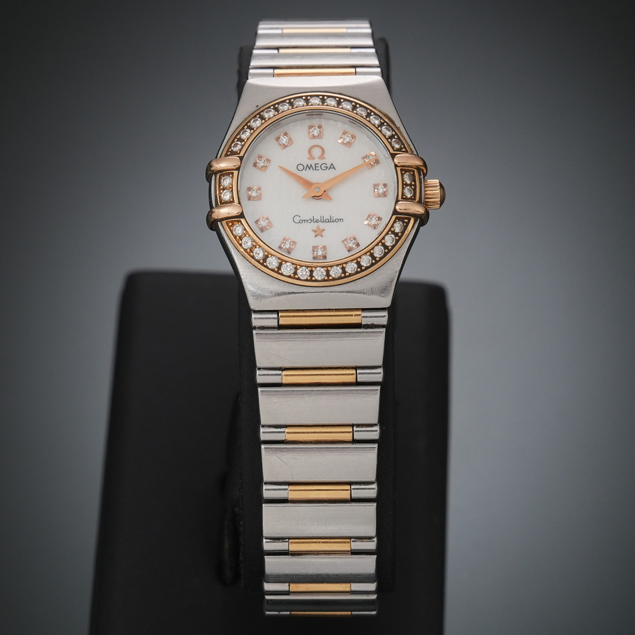 OMEGA(USED)오메가 13607500 컨스틸레이션 다이아베젤 콤비