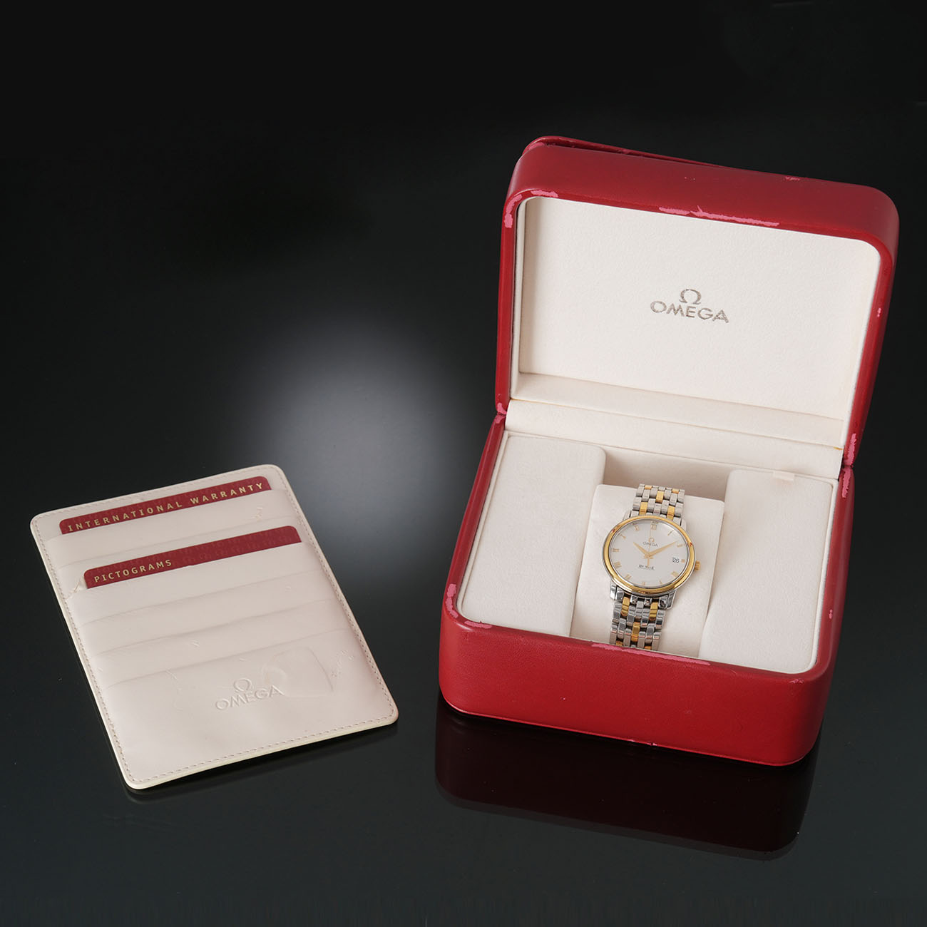 OMEGA(USED)오메가 드빌 프레스티지 콤비 34mm