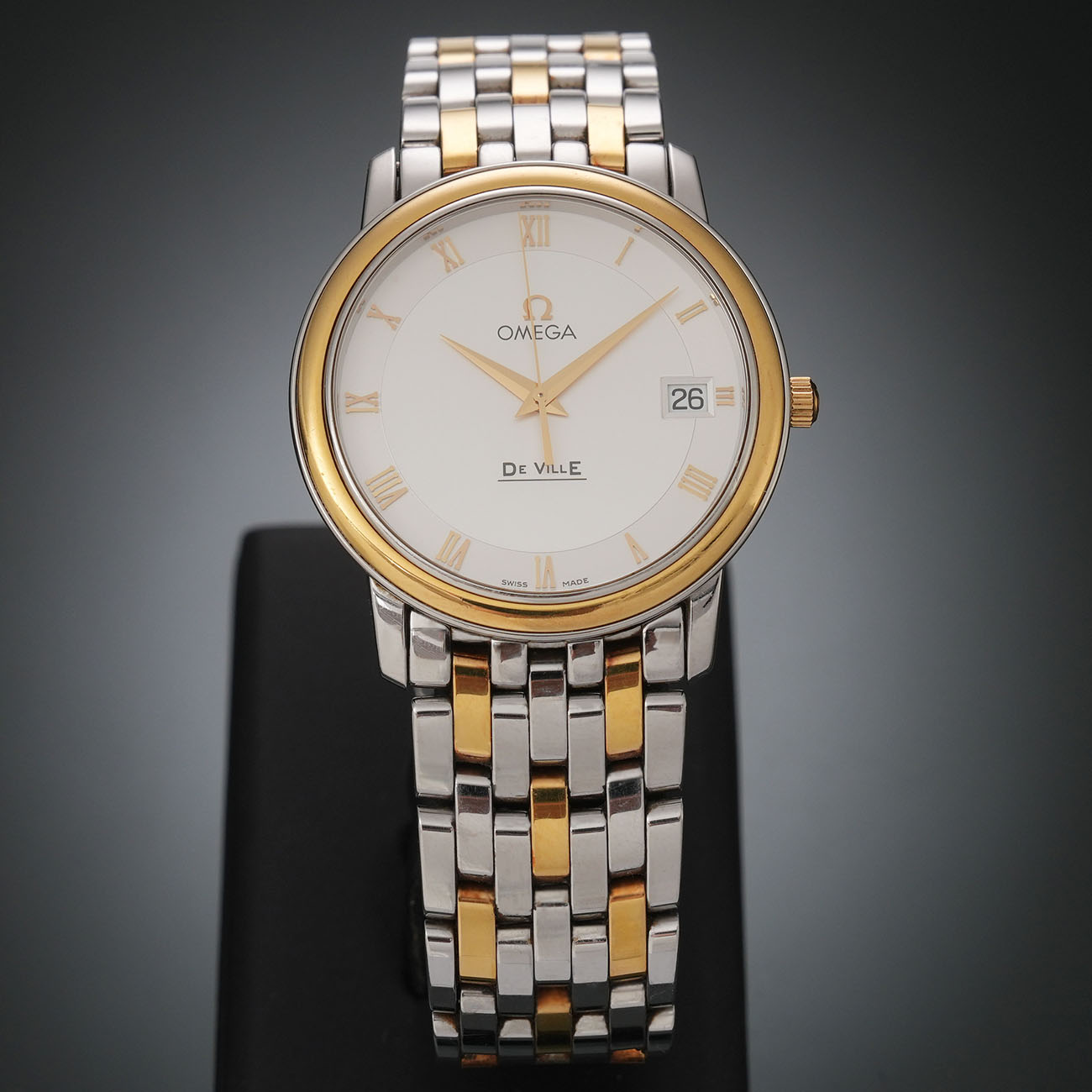 OMEGA(USED)오메가 드빌 프레스티지 콤비 34mm