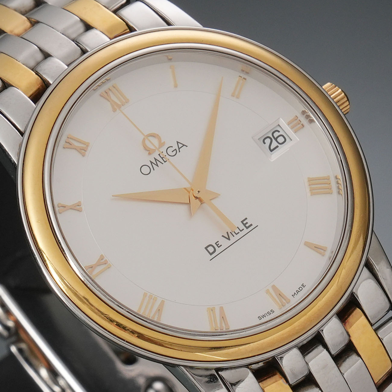 OMEGA(USED)오메가 드빌 프레스티지 콤비 34mm