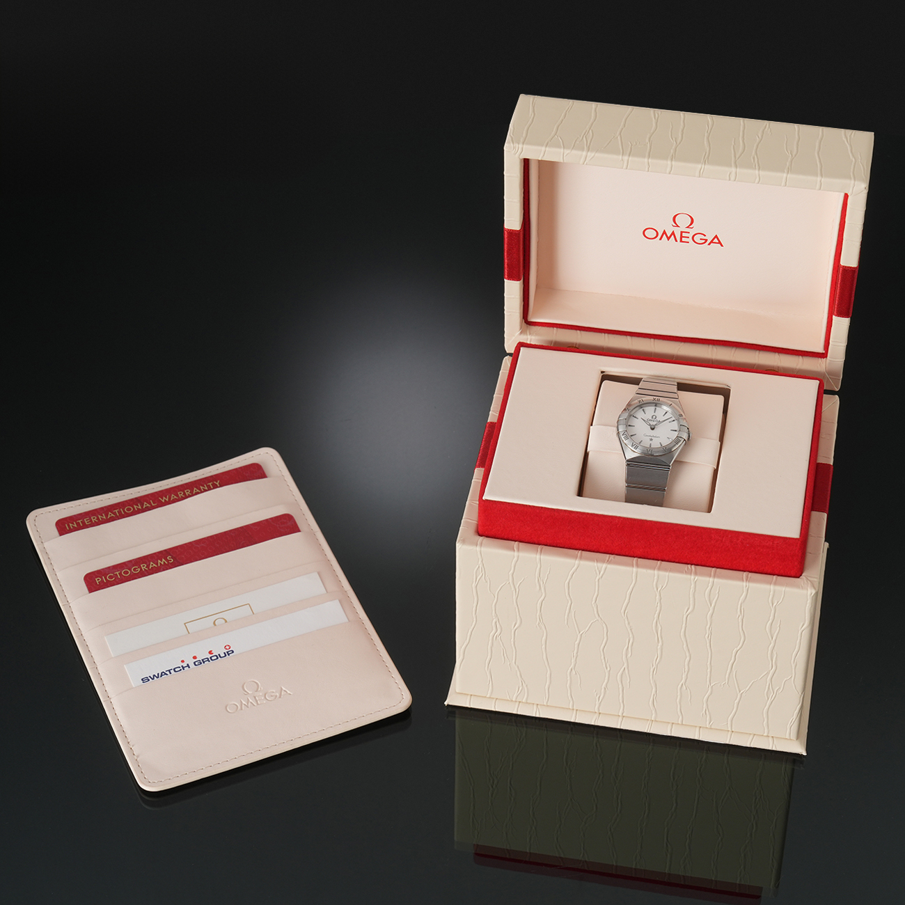 OMEGA(USED)오메가 컨스틸레이션 25mm 스틸 쿼츠