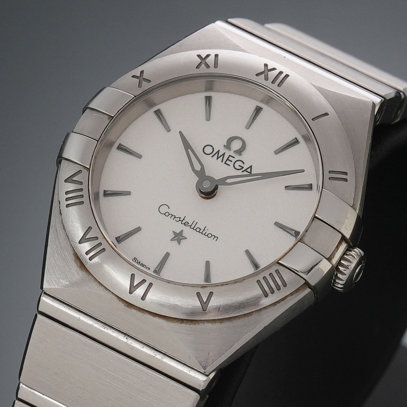 OMEGA(USED)오메가 컨스틸레이션 25mm 스틸 쿼츠